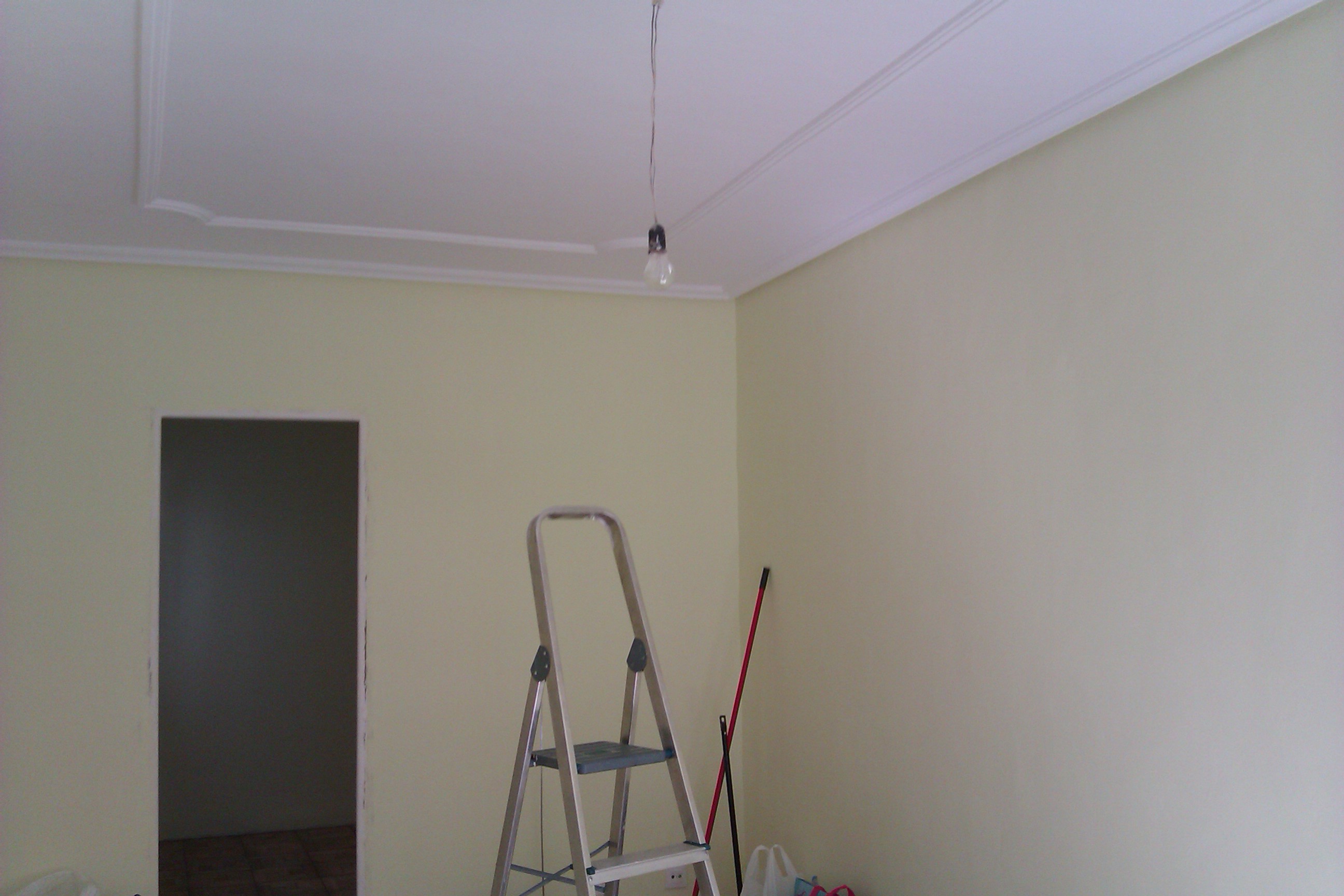 Quitar gotele y pintar