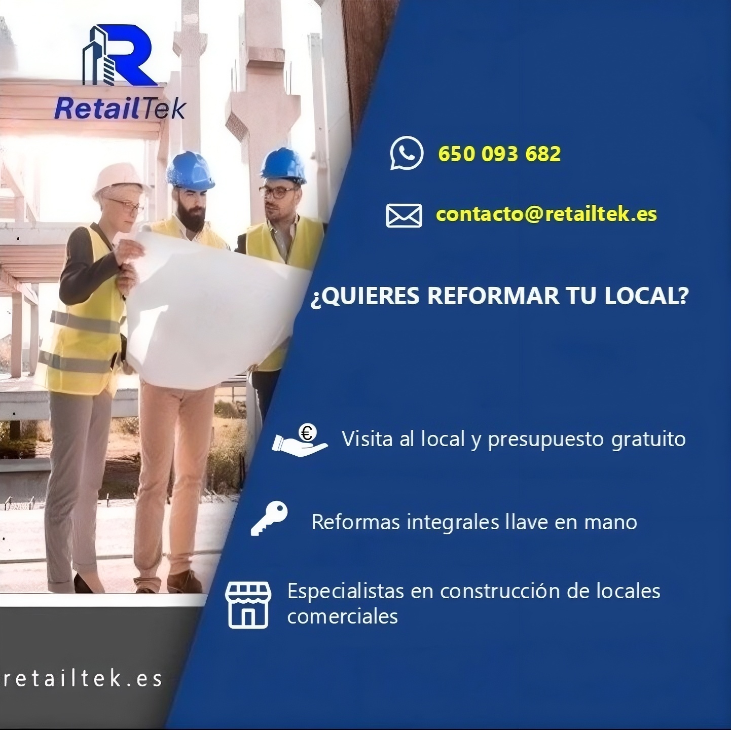 Reformas de locales comerciales