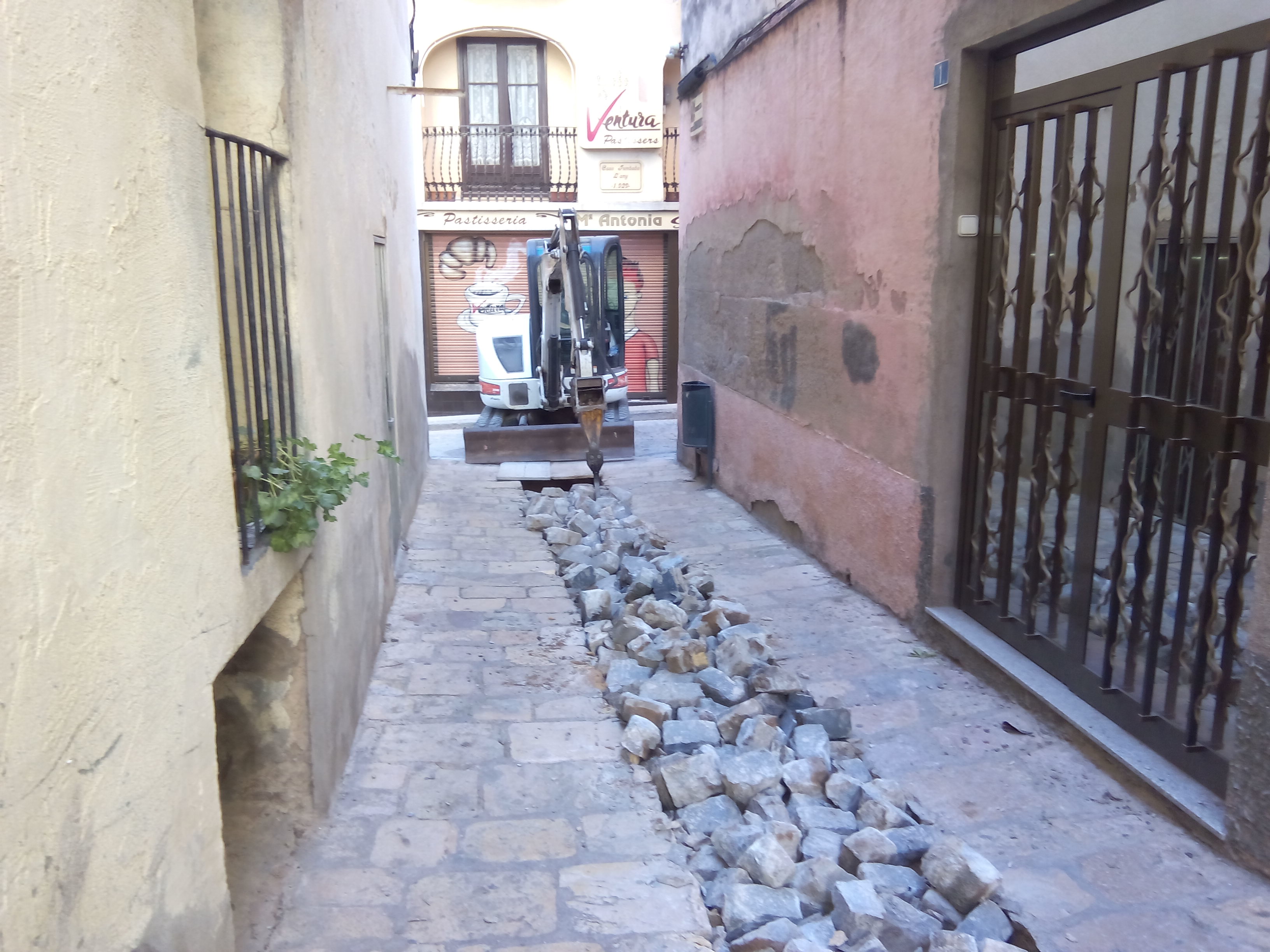 reforma  del callejón 