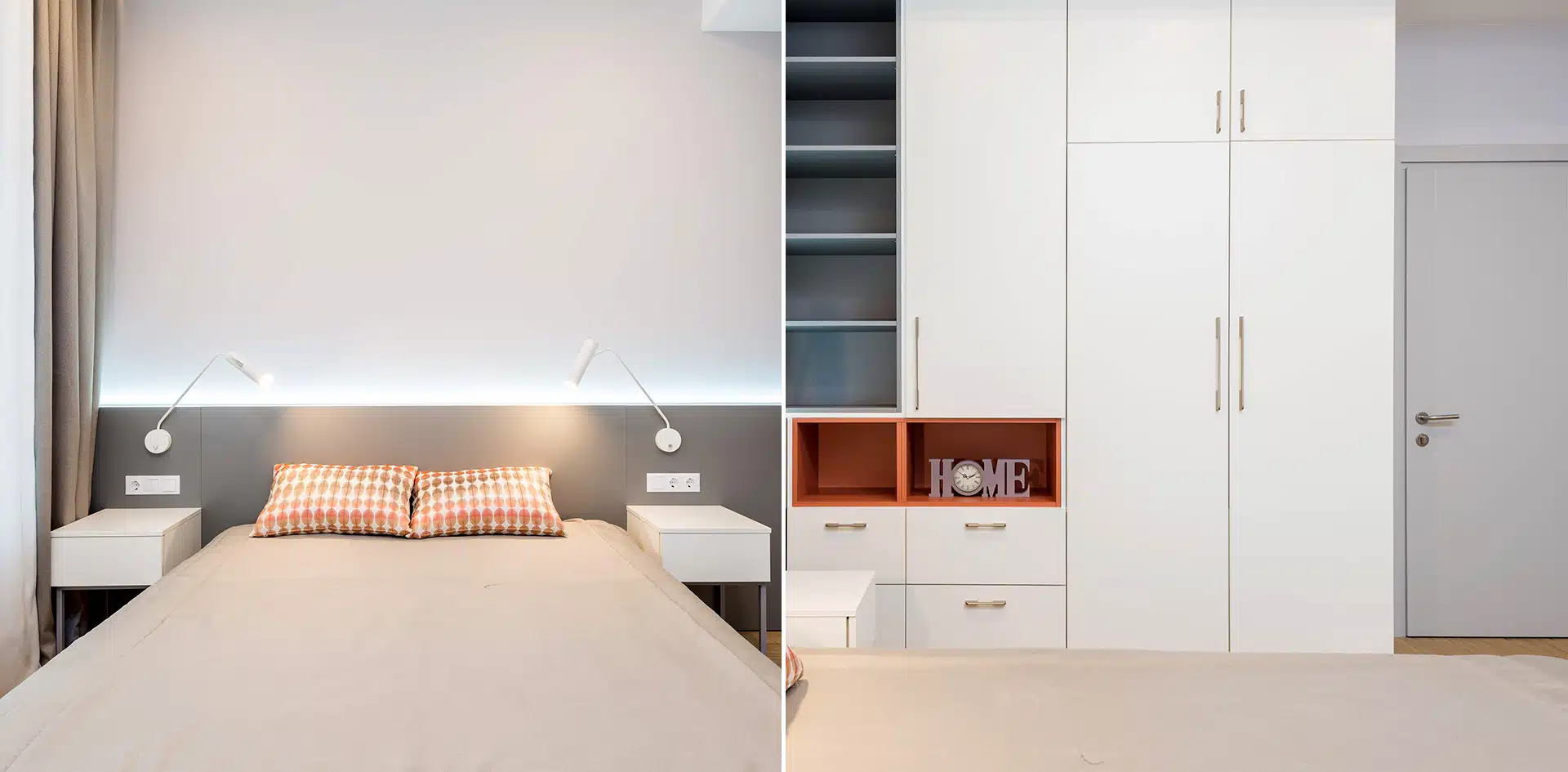 Dormitorio principal reformado con diseño actual