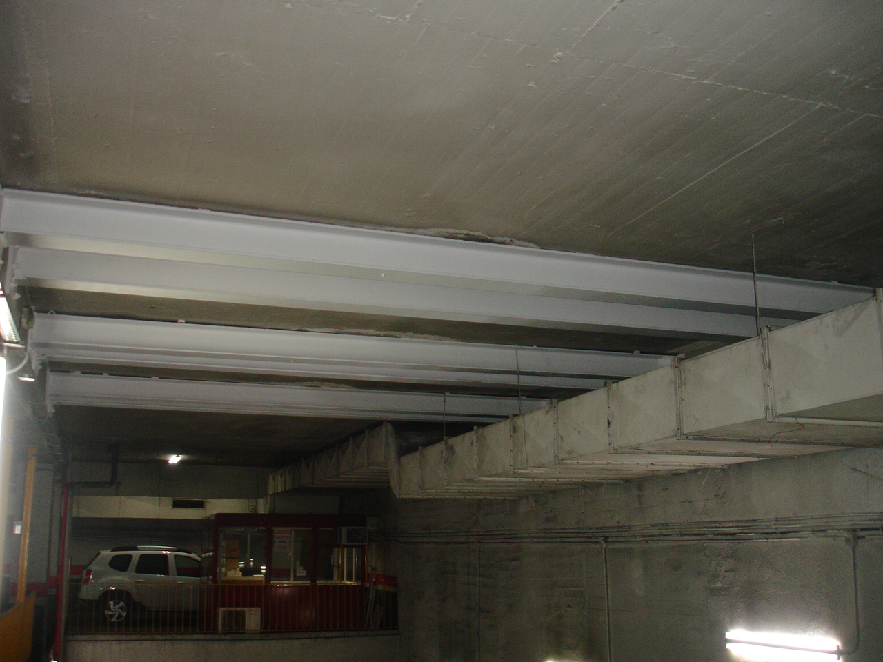 refuerzo estructural garaje