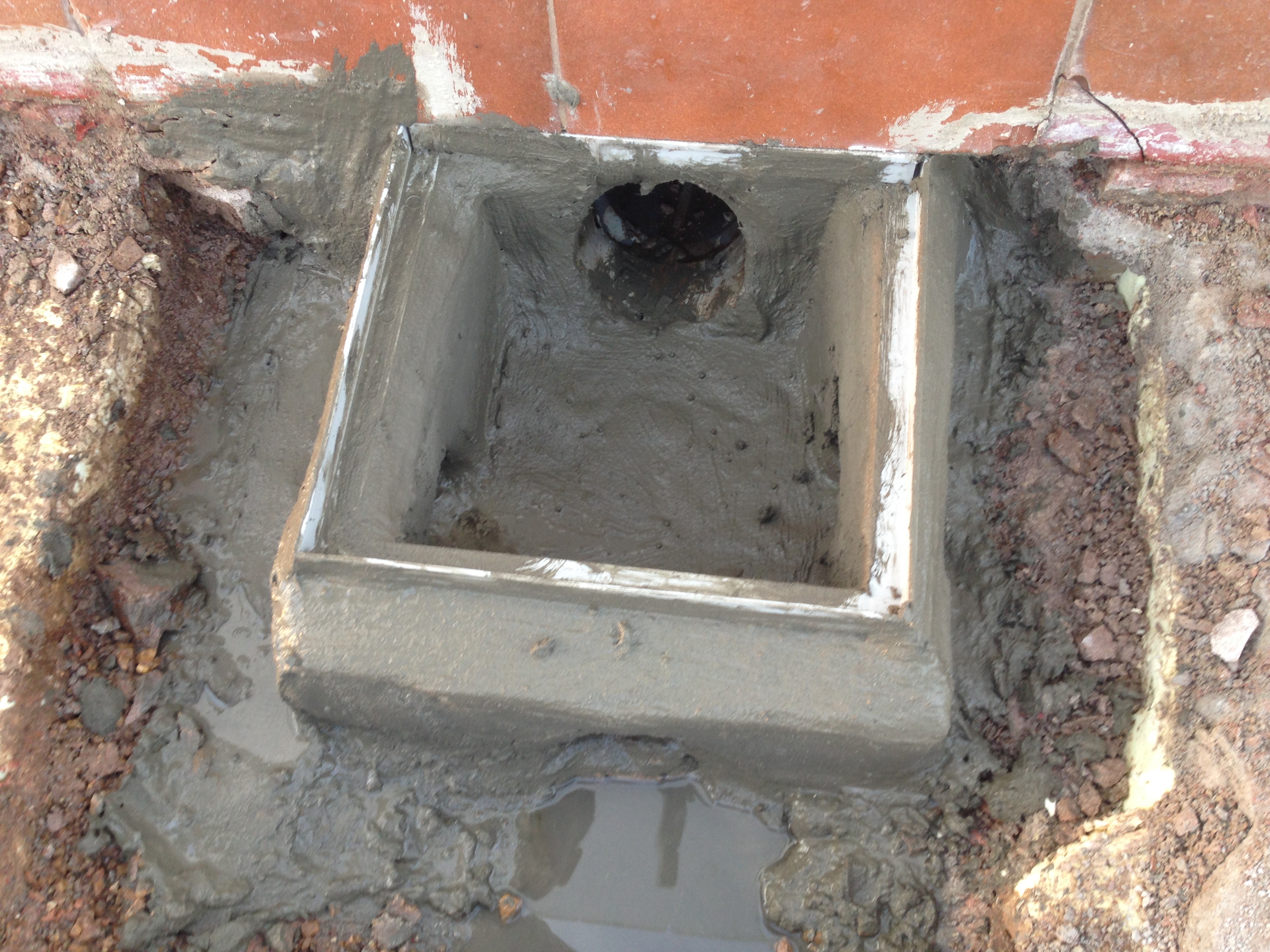 reparación de arqueta en cubierta