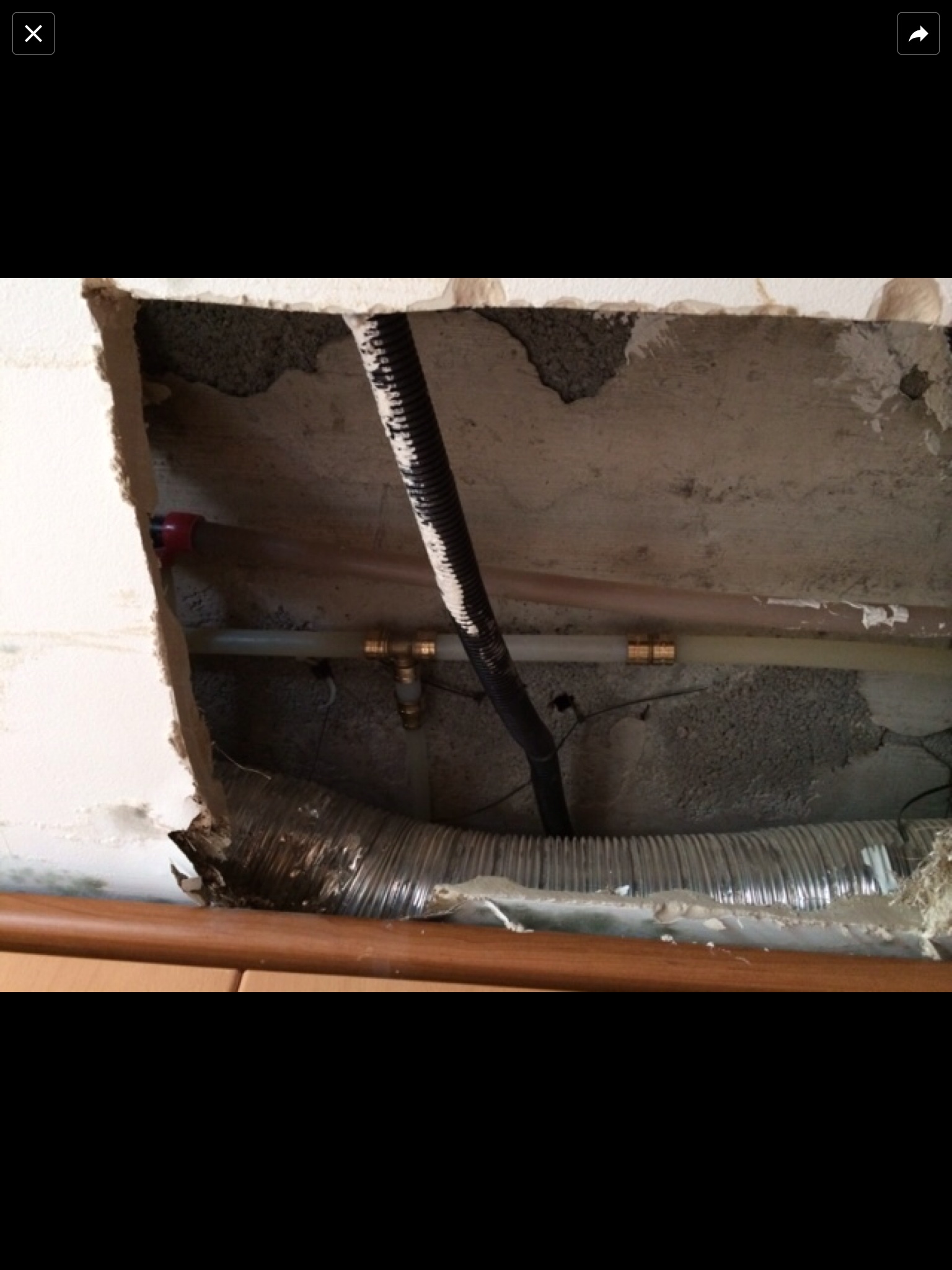 Reparación tubería barbi