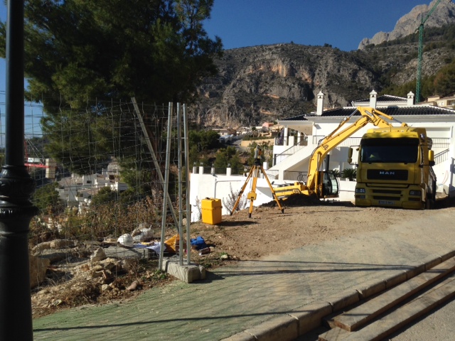 Replanteo Cimentación Vivienda Unifamiliar