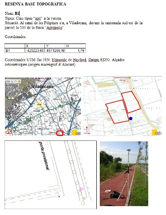 Medida y cálculo de una red geodésica en el PMT (Castelldefels)
