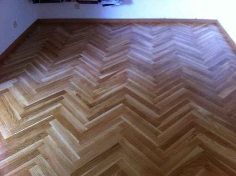 Restauracion de parquet espiga