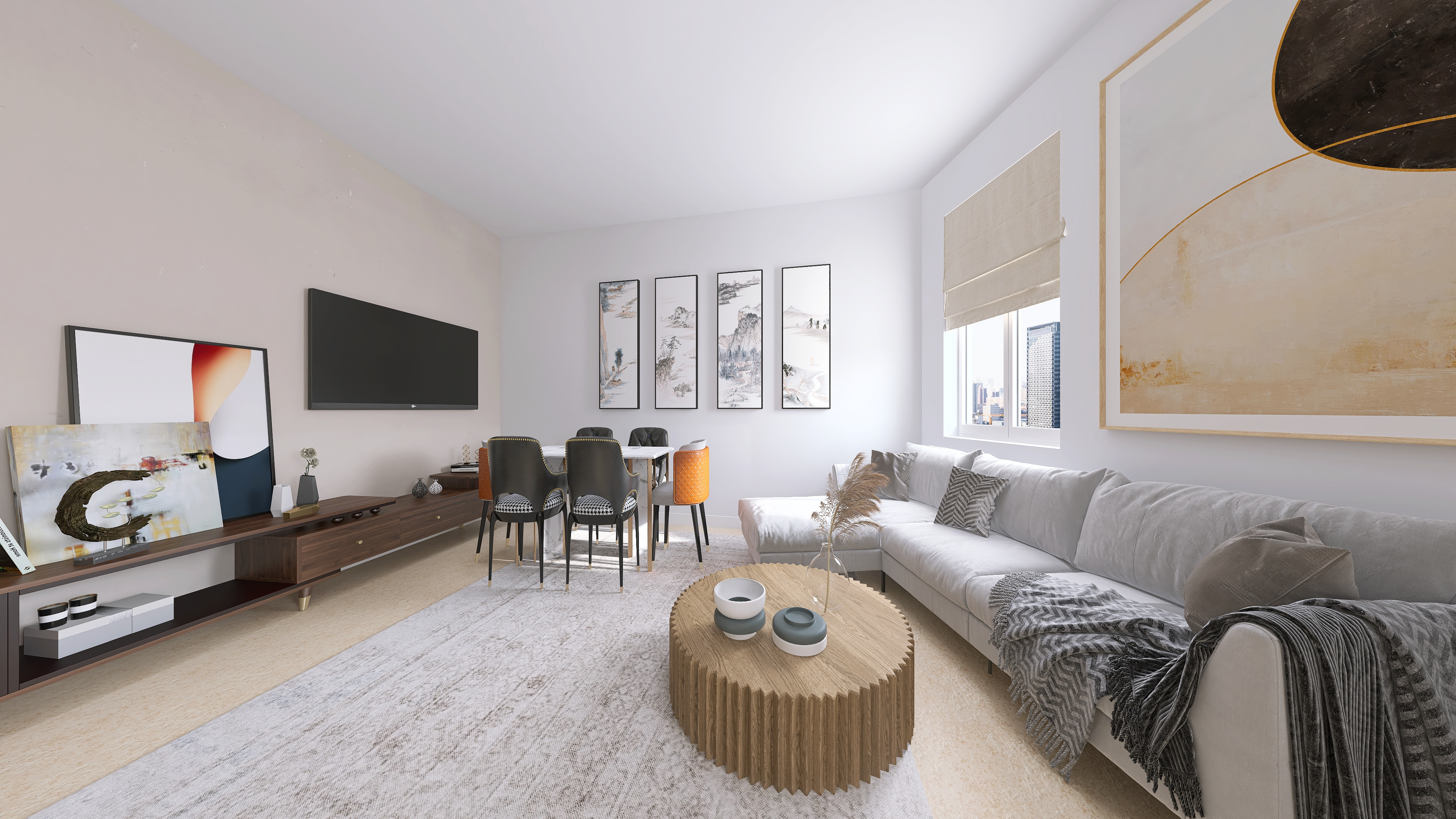 Propuesta de diseño de salón-comedor