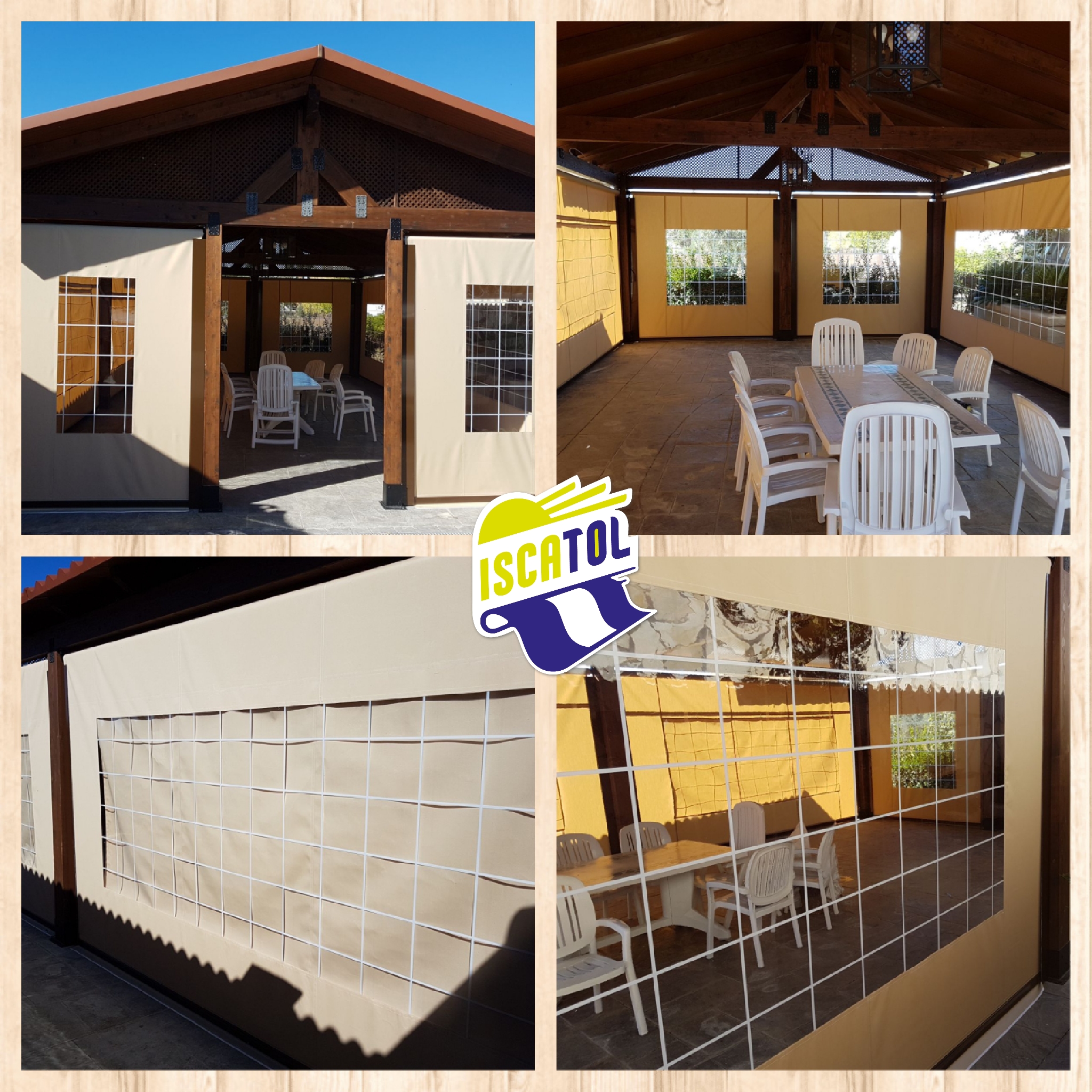 CERRAMIENTO DE TOLDOS VERTICALES