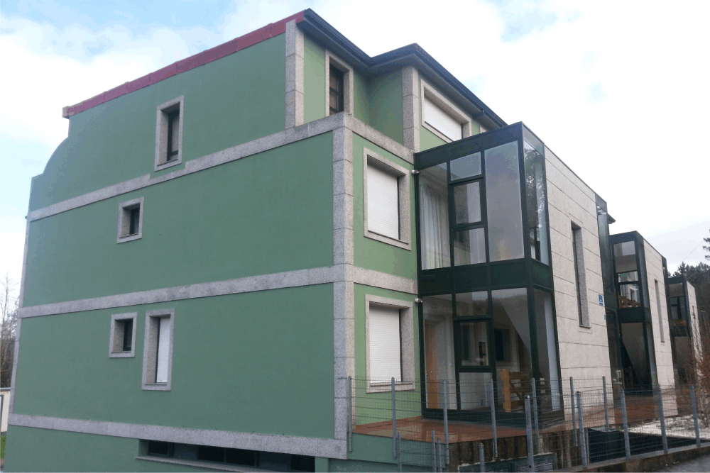 Saneamiento de fachadas - A Estrada