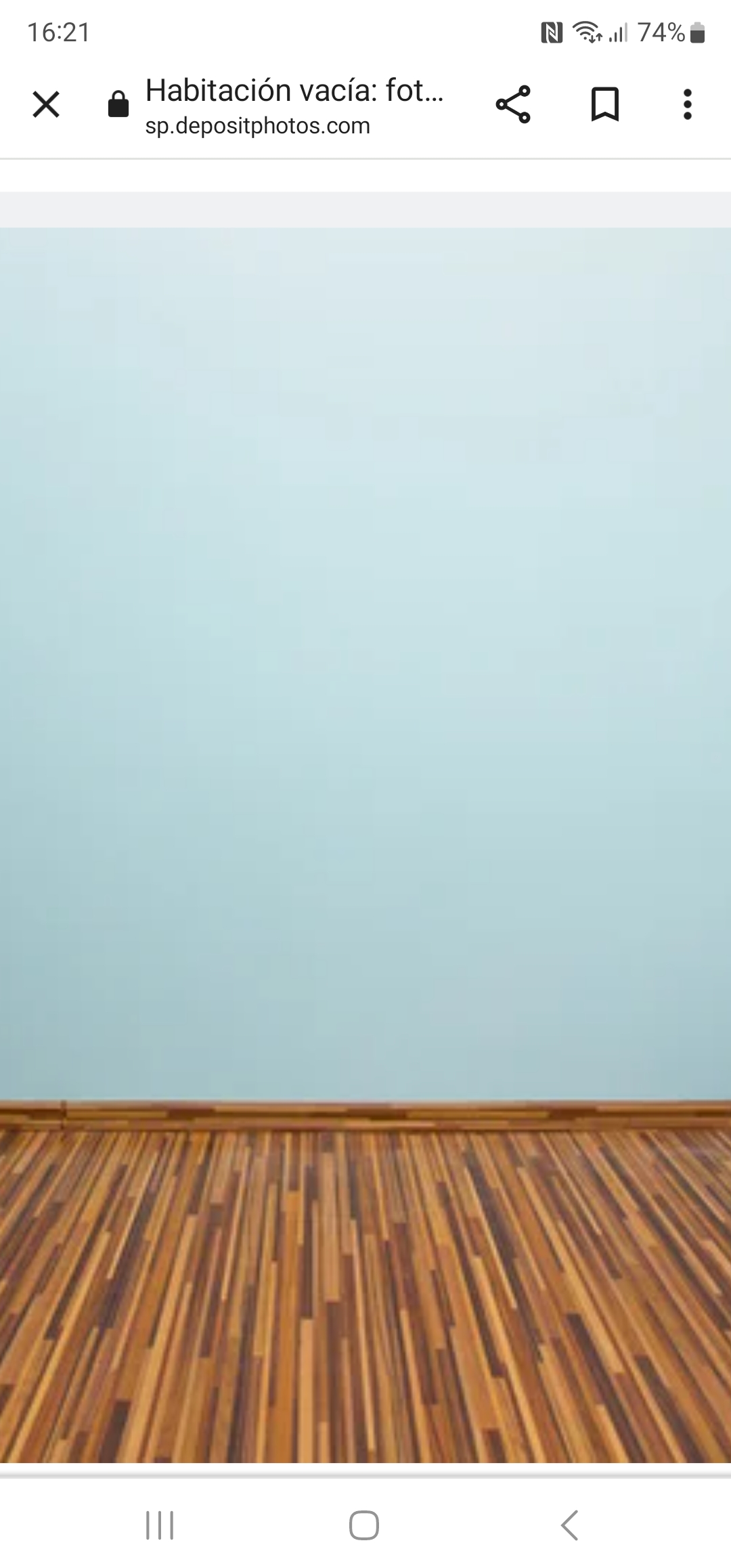 Pared de habitación