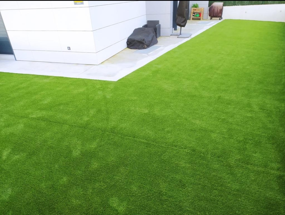 Colocación de césped artificial