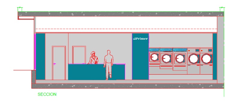 Proyecto adecuación local lavandería autoservicio