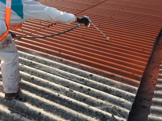 Encapsulamiento de fibrocemento