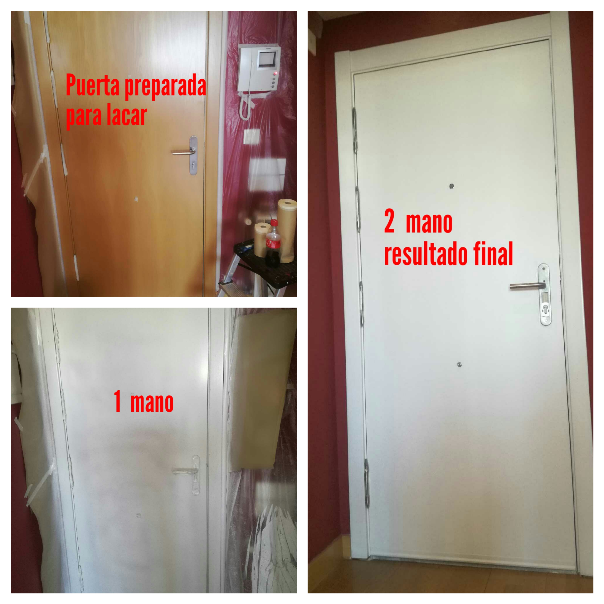 Lacado de puertas 40€
