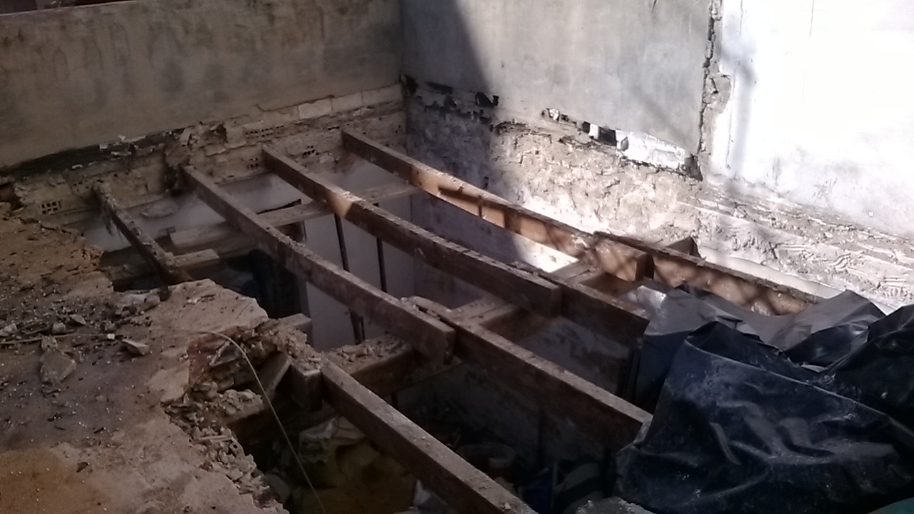 Sustitución de forjado de cubierta