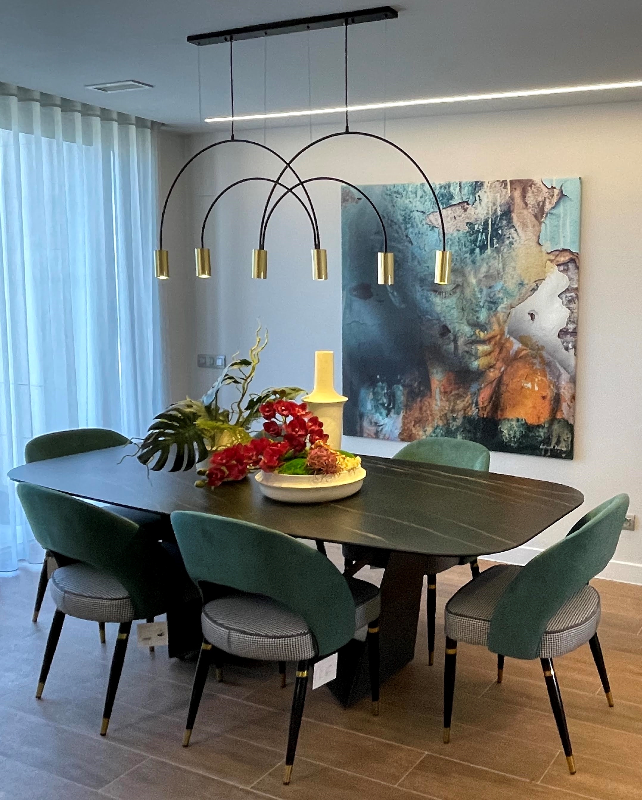 Decoración salón vivienda unifamiliar