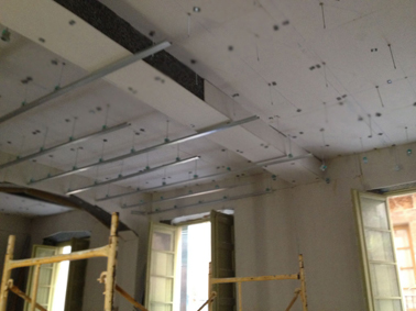 Techo acústico  (insonorización)