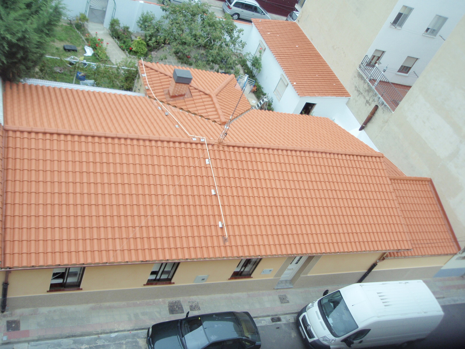 Reforma de tejado en Oyón