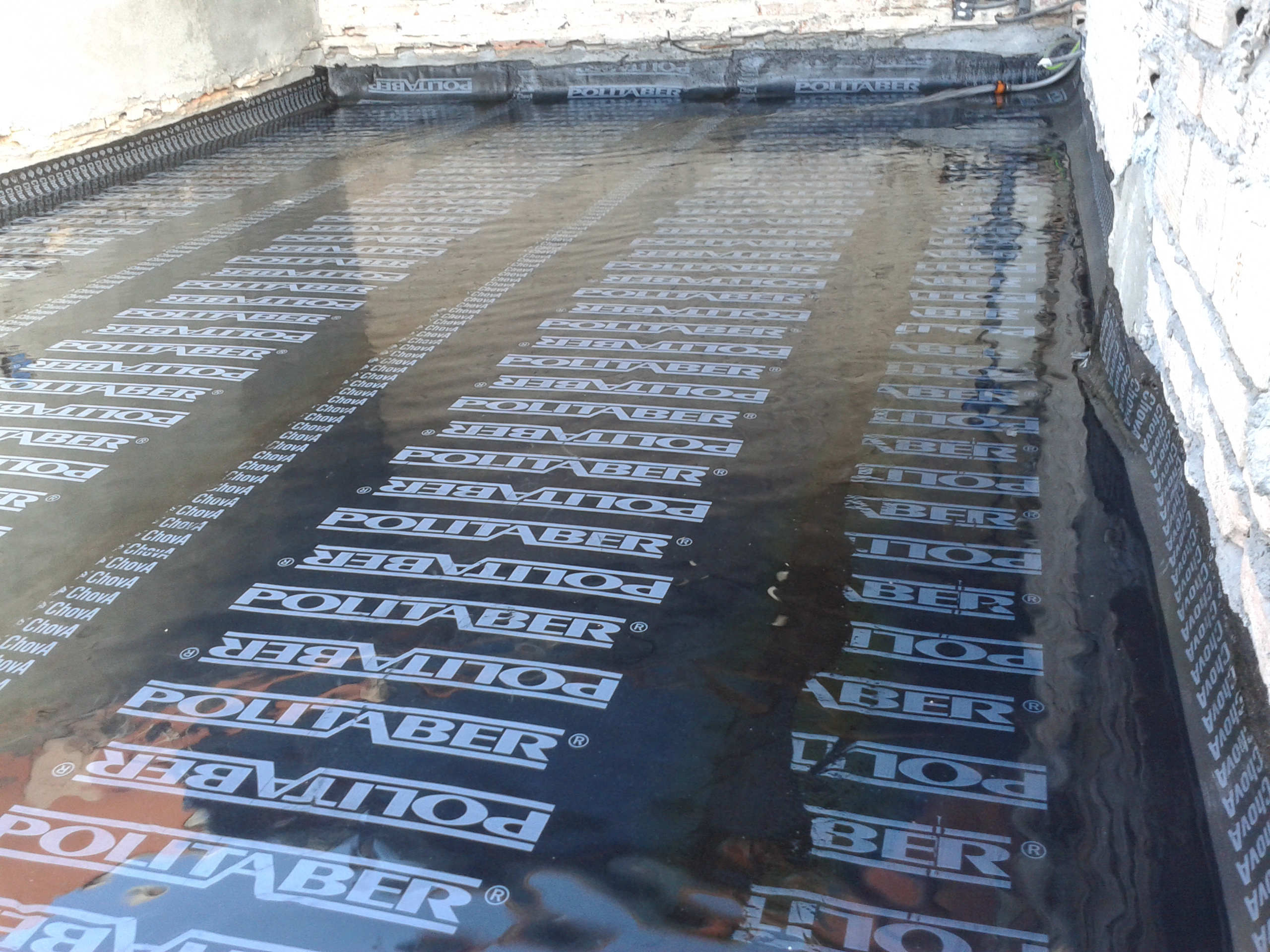 IMPERMEABILIZACION DE TERRAZA EN CALLE AREAL VIGO.