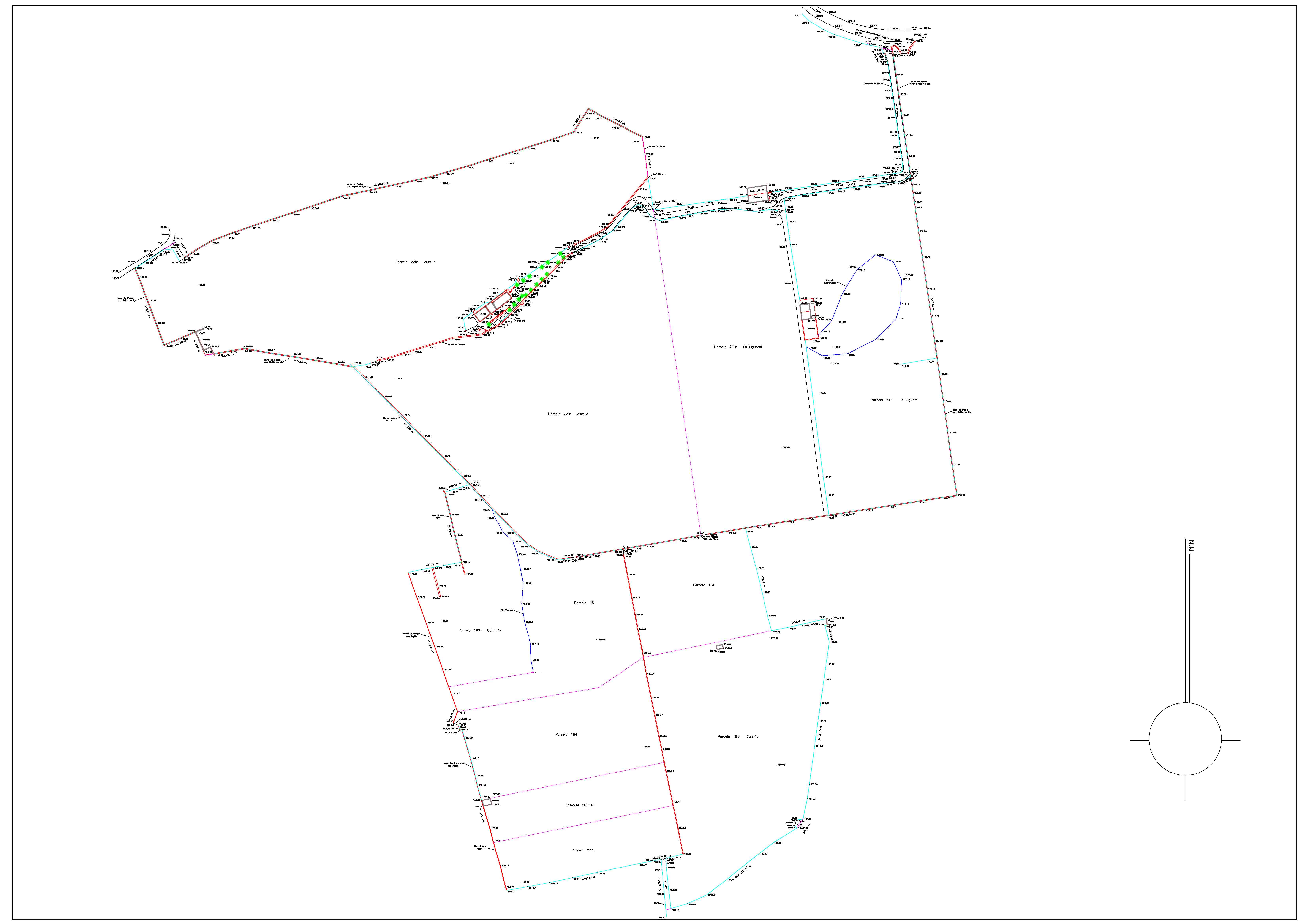 Topográfico y Parcelación para Catastro, Herencia y nuevas escrituras.