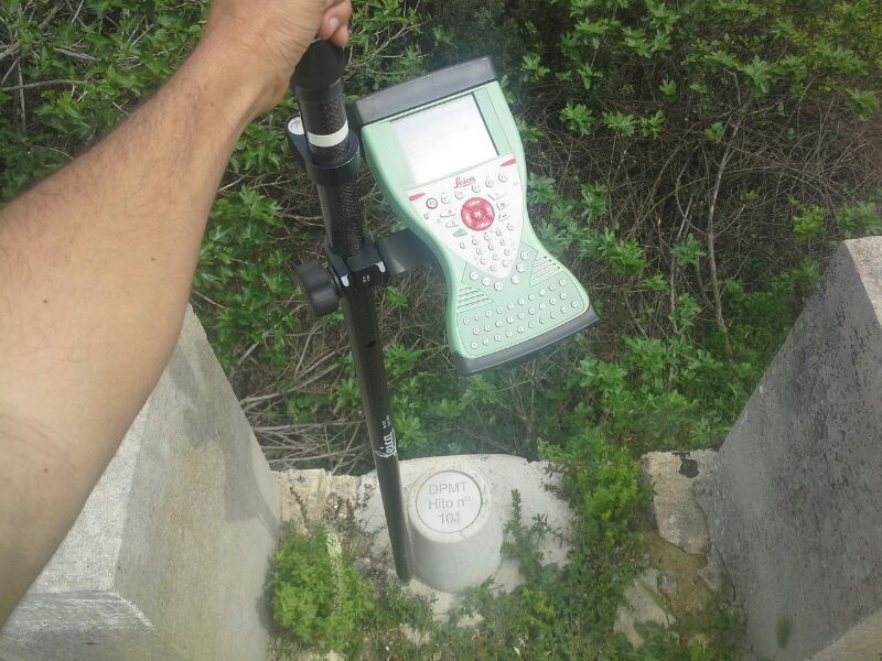 Topográfico ZMT, Zona Marítimo Terrestre.