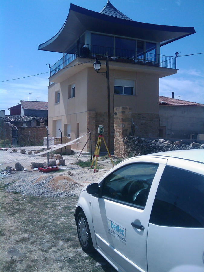 Trabajos de topografía