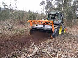 TRITURADORA FORESTAL DE PIEDRAS,BROZA,MADERA,
