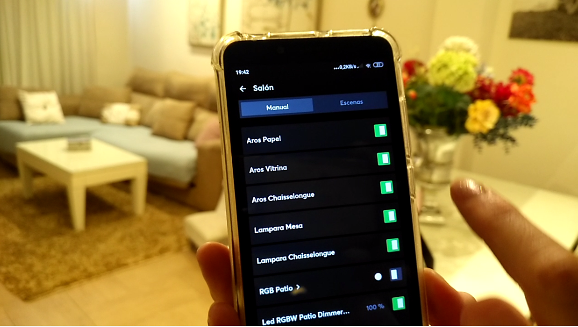 Control domotica con movil