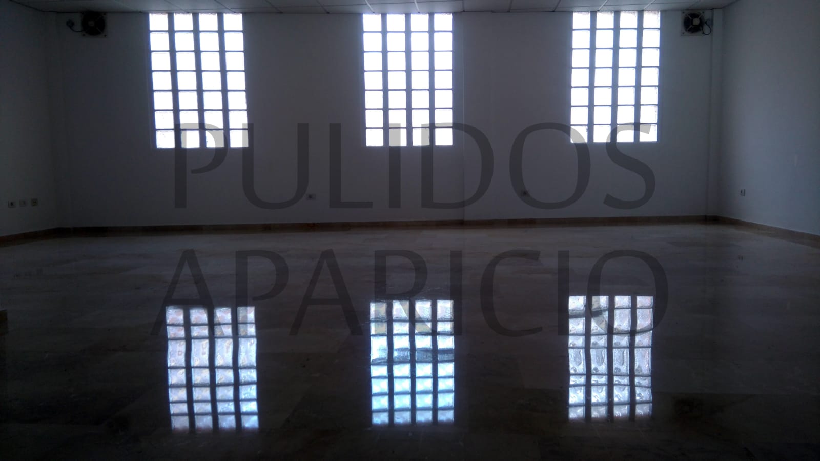 Pulimiento de grandes superficies