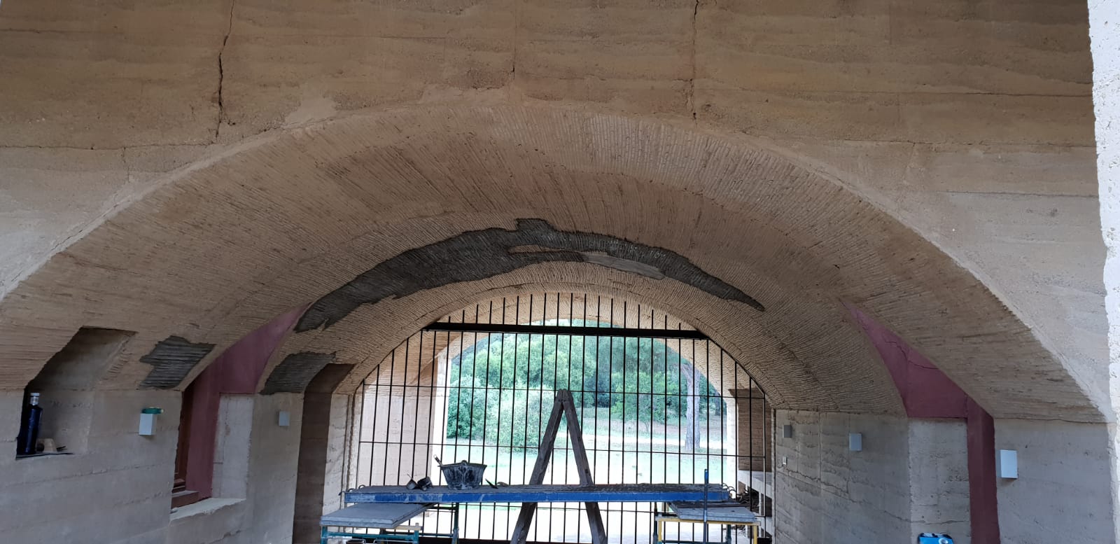 Reparacion de desperfectos en vuelta