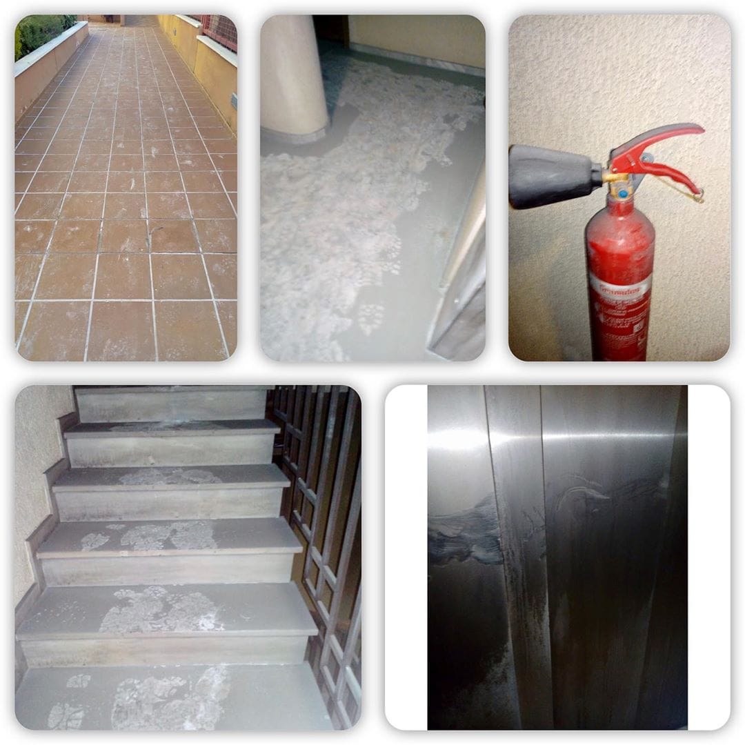 COMUNIDADES DE VECINOS - EL ANTES- AHORA LIMPIO