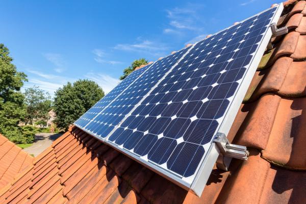Paneles solares en su vivienda