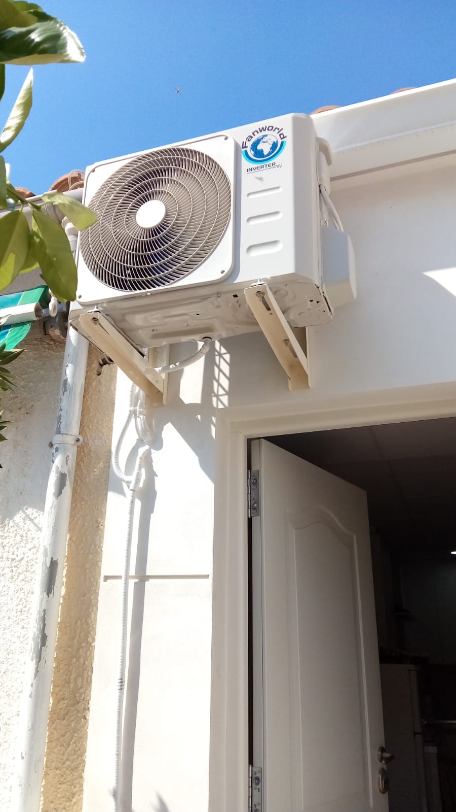 Instalación de aire acondicionado