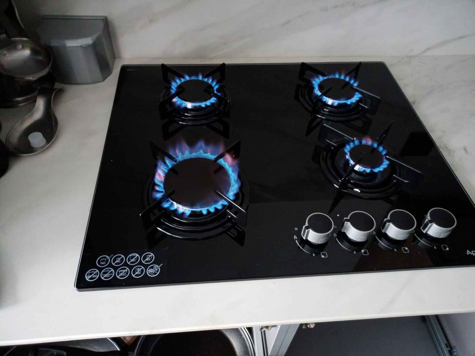 Instalación cocina de gas