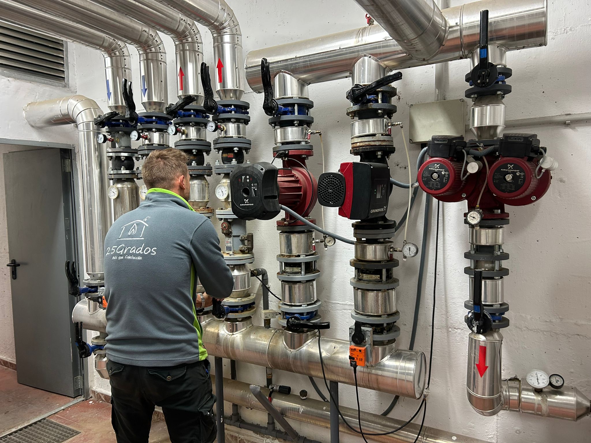 Revisión de instalación de calefacción