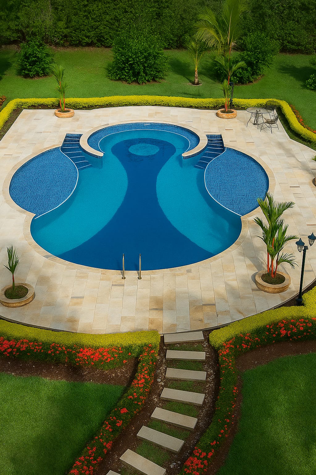 Construcción de piscina