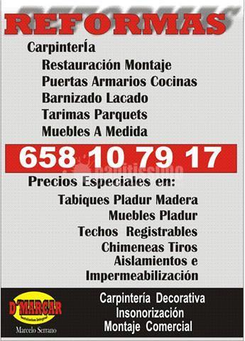 Oferta montajes de puertas desde 30€