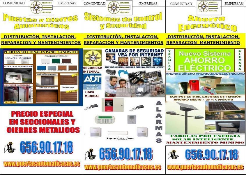 Oferta puertas seccionales desde 700 € 