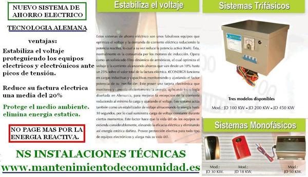 Oferta sistema ahorro eléctrico 20% desde 150 € monofásico con montaje