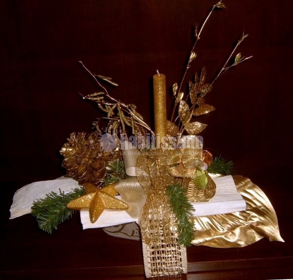 Oferta decoración Navidad centros de mesa a 35 €