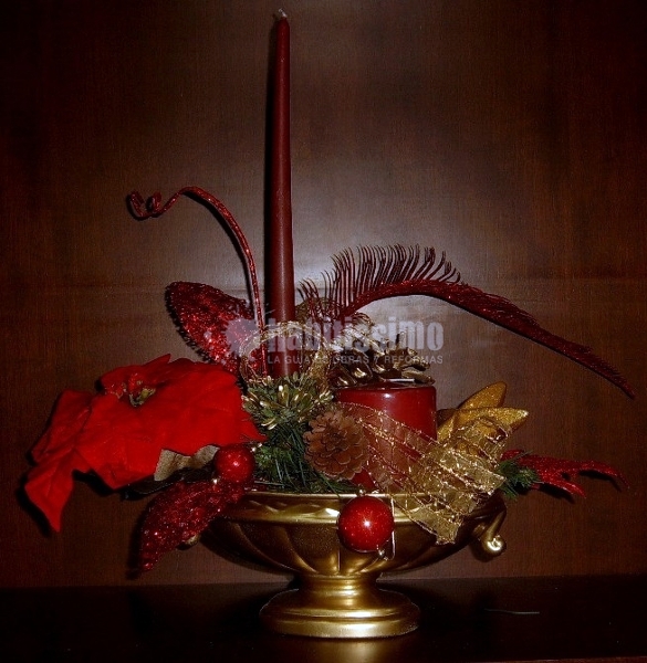 Oferta decoración Navidad centros de mesa a 35 €