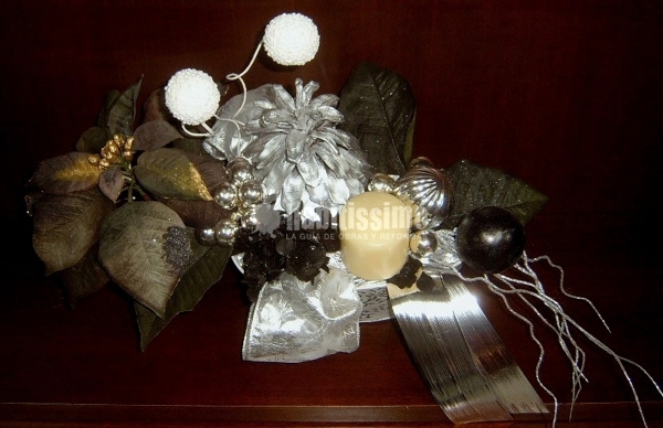 Oferta decoración Navidad centros de mesa a 35 €