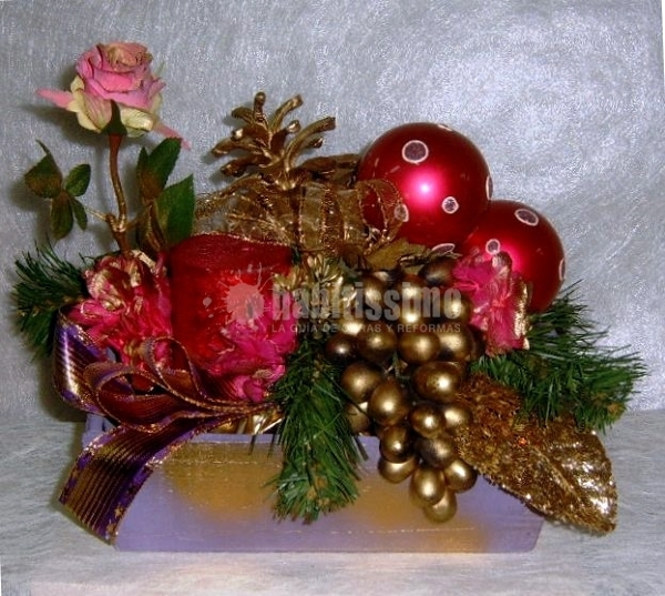 Oferta decoración Navidad centros de mesa a 35 €