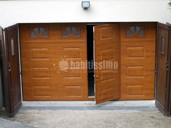Oferta puertas seccionales - precio fabricante