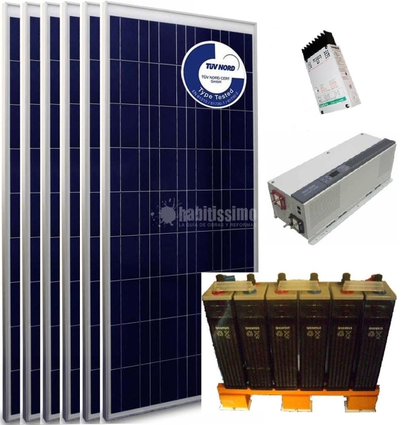 Oferta Kit Energía Solar Fotovoltaica Autoconsumo 7555€