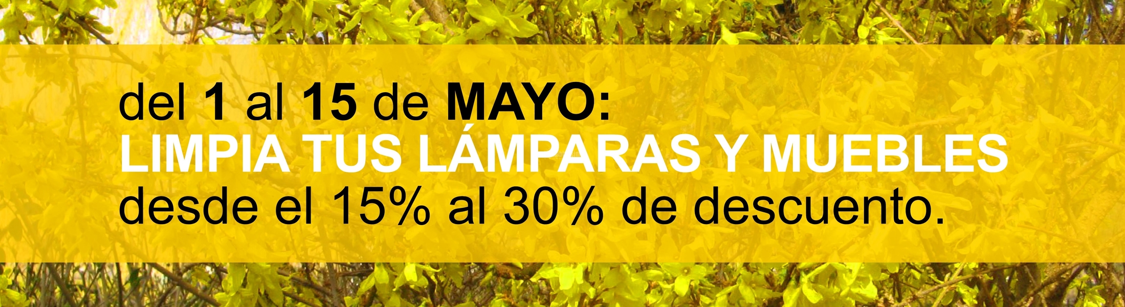 Ofertas 'Spring Cleaning' Hasta El 30 De Junio