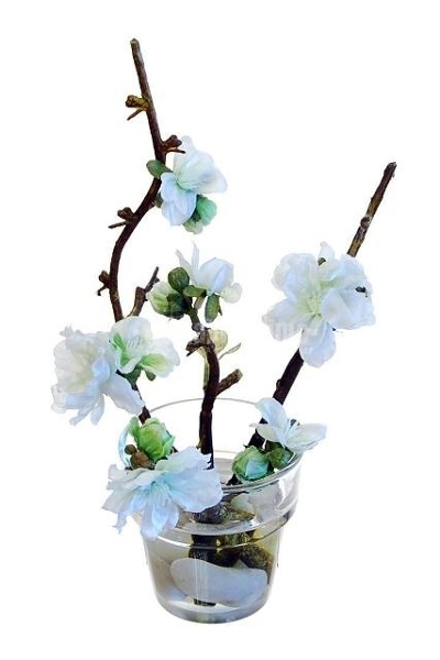 Oferta Cristal Con Flor Artificial Inmóvil Desde 5.50 €