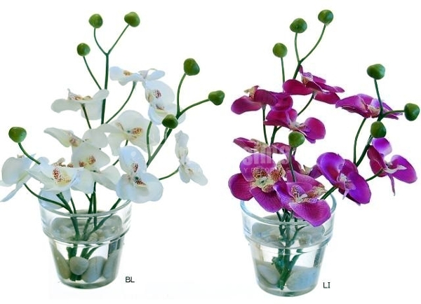Oferta Cristal Con Flor Artificial Inmóvil Desde 5.50 €