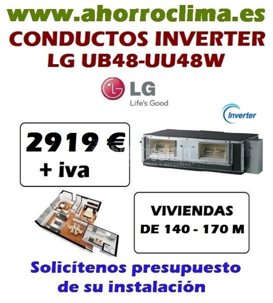 Oferta Ub48-uu48w Conductos Inverter Lg 2919 € + IVA