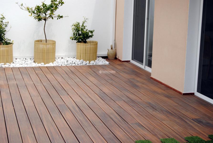 Oferta madera exterior tecnológica Fiberon a 105 € / m2